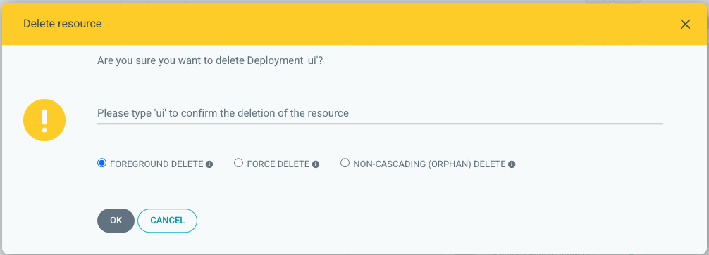 Argo CD Delete