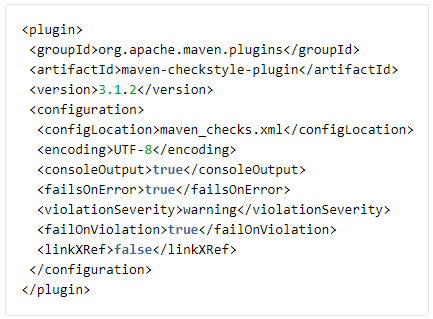 Checkstyle Java Maven