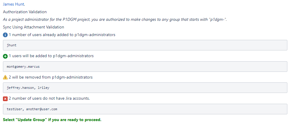 Validation Results