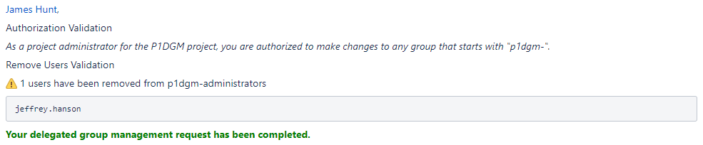 Update Group Results